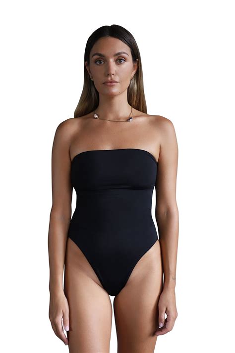 Hunza Strapless One Piece Swimsuit – Makara wear