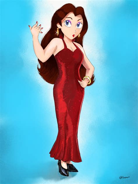 Thought I’d do a drawing of Pauline because she’s going to have a role