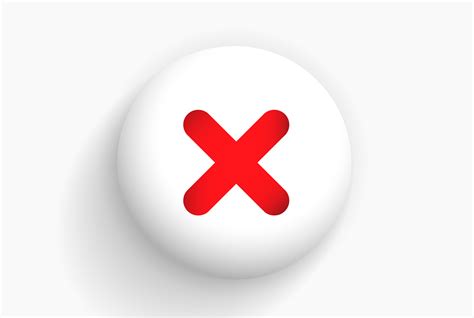 icon  symbol checkmark  cross icon false icon red deny sign