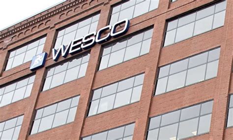 wesco reports  sales increased   anixter acquisition
