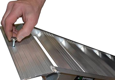 sureweld folding atv ramps kg  aluminium loading ramps