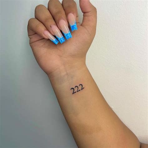 25+ Best 222 Tattoos To Put You On The Right Track