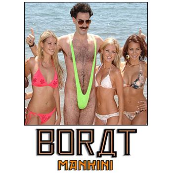 thumbsup official borat mankini suit mens swim costume