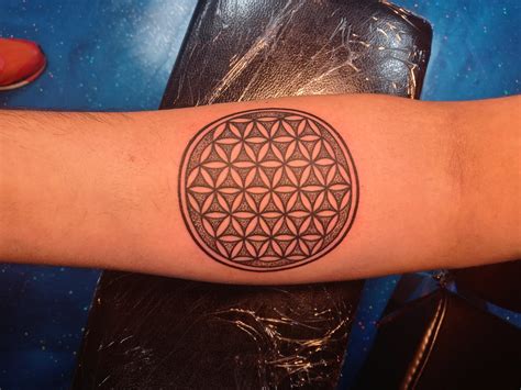 flower of life tattoo 1