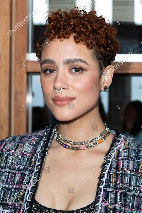 Nathalie Emmanuel Attending Chanel Cruise 2024-2025 Editorial Stock ...