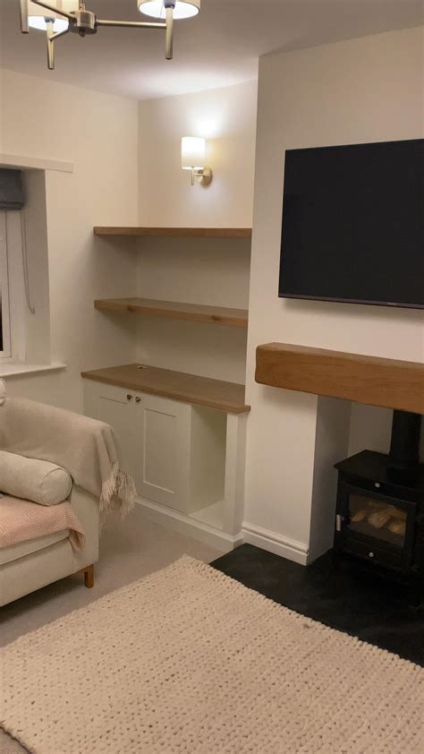 alcove cupboards  bookshelves  lights artofit