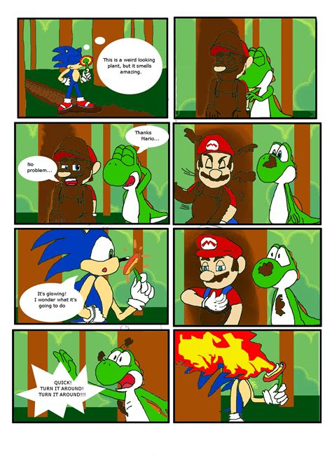 Mario vs Sonic part 2 by Yoshij1had on DeviantArt