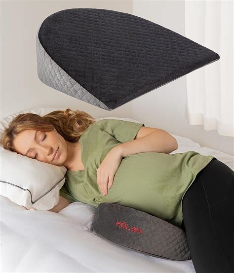 Kӧlbs Wedge Pregnancy Pillow | Memory Foam Pregnancy Pillow for