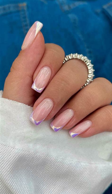 Best 12+ chrome nails french tip you must try this year