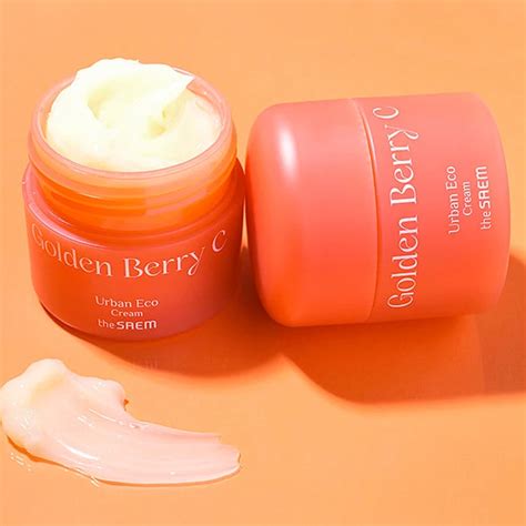 Крем для лица с экстрактом физалиса The Saem Urban Eco Golden Berry C ...