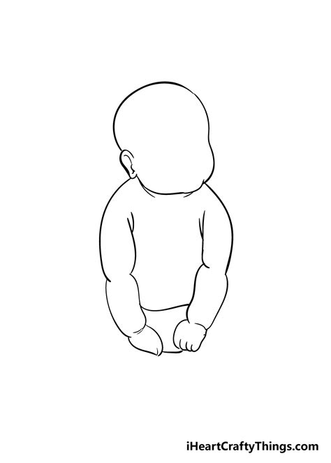 Baby Drawing - How To Draw A Baby Step By Step