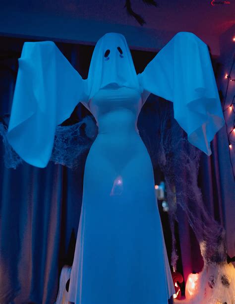 Bangni邦尼 - Ghost Girl "87 photos and 8 videos" - Cosplaytele