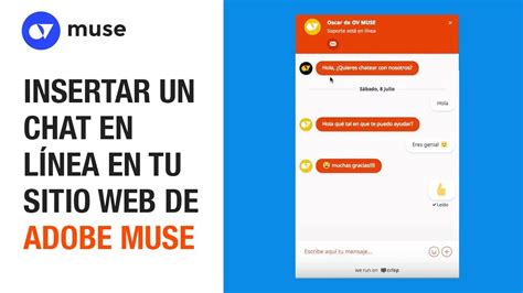 Insertar chat en en línea (livechat) gratis en tu sitio web de Adobe ...
