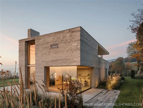 Concrete Serenity Cube Prefabiricated Building - Habitat Mobile Homes Ltd