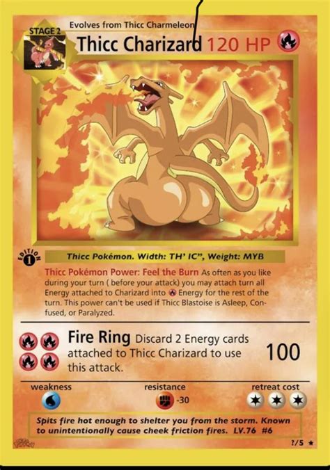 Extremely Rare Charizard Aesthetic Pokémon Card