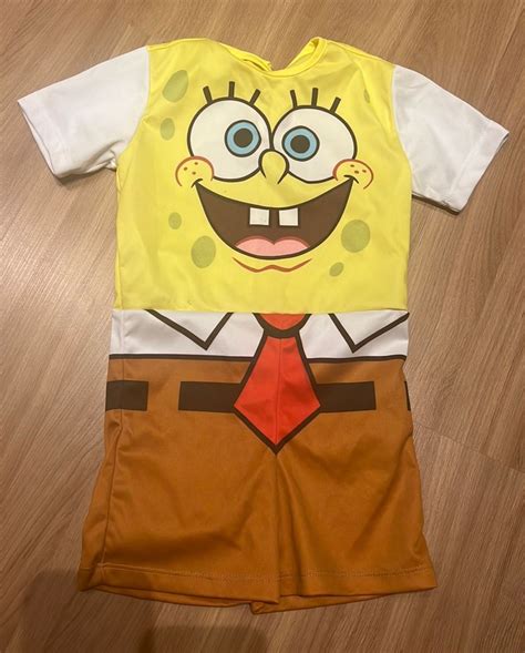 Roupas Do Bob Esponja Infantil - Fantasia Infantil do Bob Esponja Tam 3-4 Anos | Roupa Infantil para ...