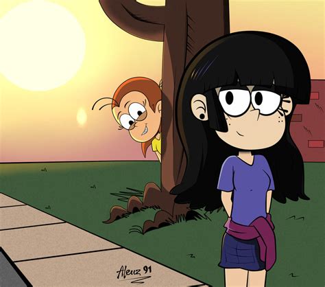 Luan x Maggie by Theloudhousefan on DeviantArt