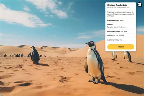 Adobe announces CR pin for AI images | TechFinitive