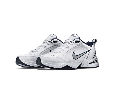 nike air monarch IV white metallic silver ⋆ Nike Интернет Магазин