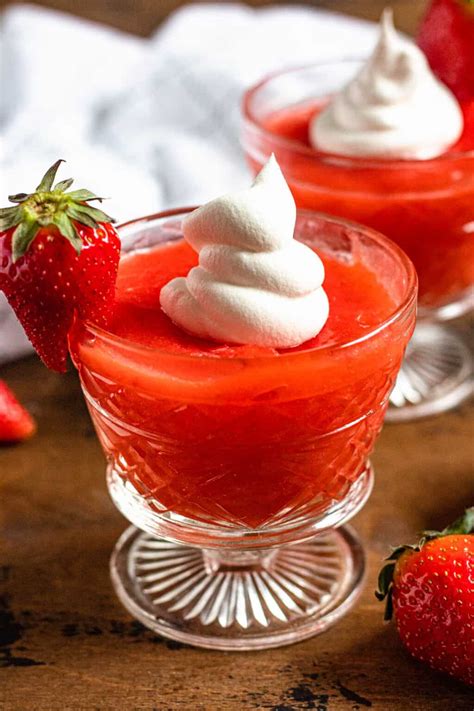 Strawberry Kissel Recipe - Refreshing Dessert - The Foreign Fork