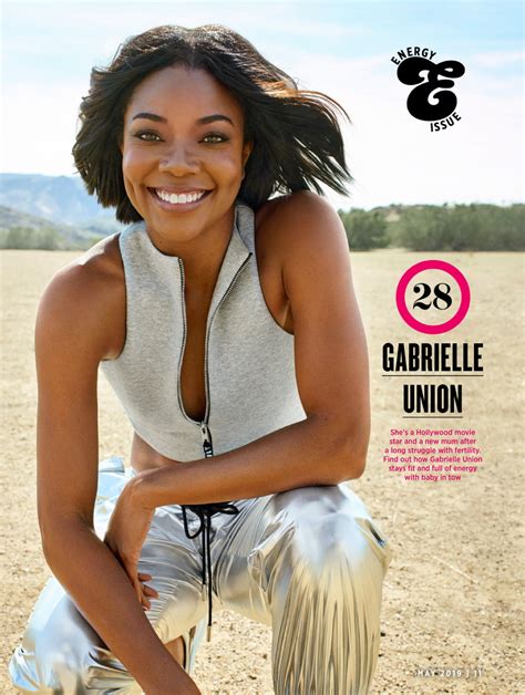 Gabrielle Union - Women's Health Magazine UK May 2019 Issue • CelebMafia