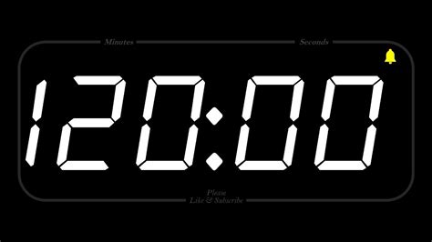 minute timer alarm p countdown youtube