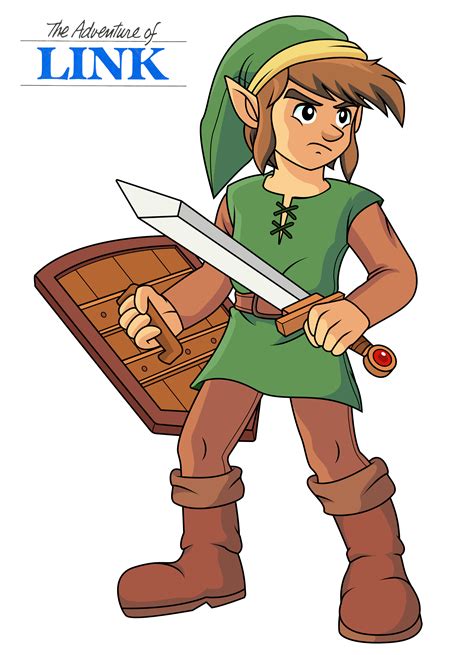 Link (Zelda II Design) by CamiloArts1 on DeviantArt