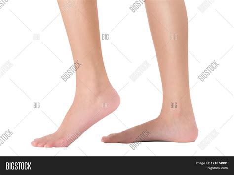Side View Woman's Feet Image & Photo (Free Trial) | Bigstock