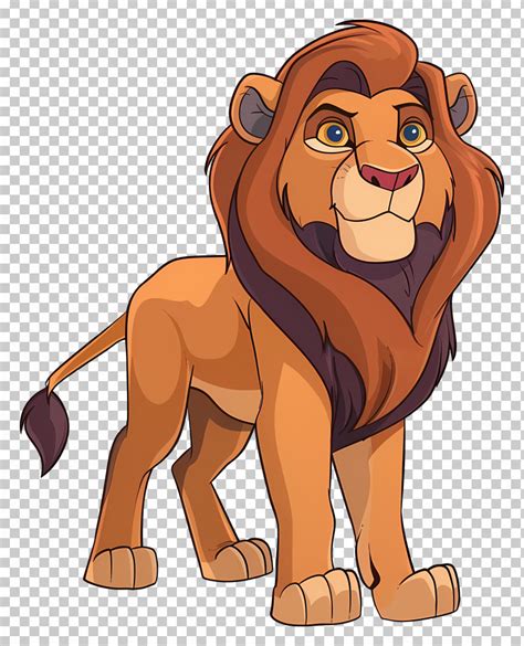 lion cartoon lion character illustration png clipart animal kingdom