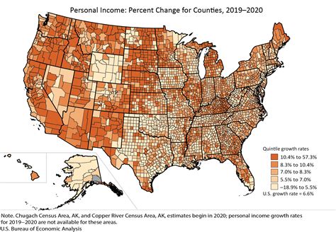 Personal Income by County, Metro, and Other Areas | U.S. Bureau of ...
