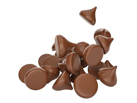 dispersión de sabrosas chispas de chocolate bocados de chocolate choco ...