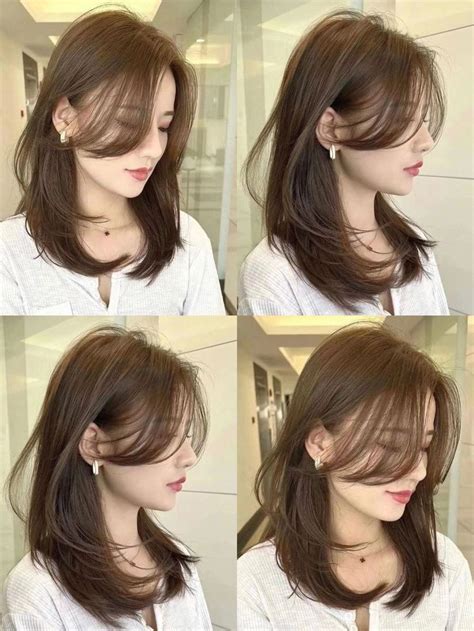 medium length hair with layers | Layered haircuts for medium hair, Long ...