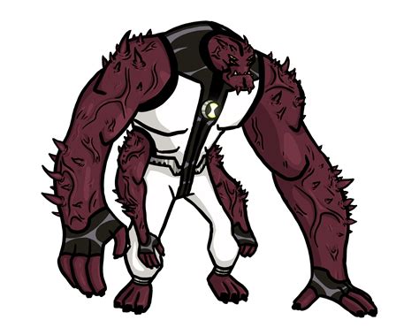 Day 17 of redesigning Ben 10 aliens: Fourarms! Not nearly as drastic a