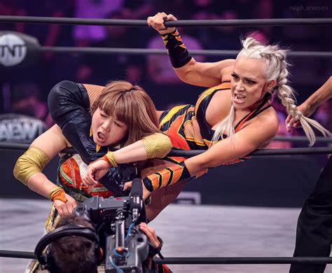 All Elite Wrestling match between Yuka Sakazaki and Penelope Ford at
