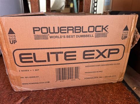 PowerBlock Elite USA Adjustable Dumbbell (10-90 lbs) - NEW IN BOX