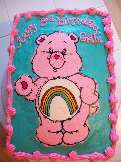 care bear cake
