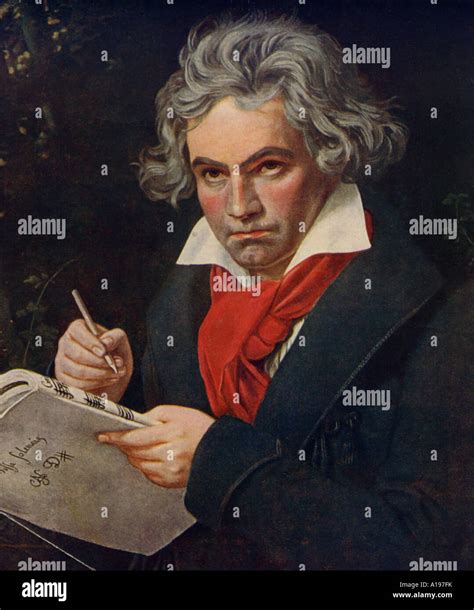 ludwig van beethoven  res stock photography  images alamy