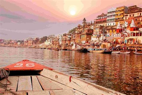 ceremonia de ganga aarti de   completo de varanasi benares