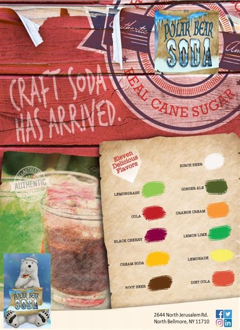 craft soda polar bear ny