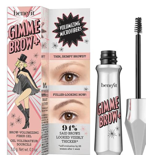 Benefit Гель для бровей Gimme Brow+ Gel 3г (3 Neutral Light Brown ...