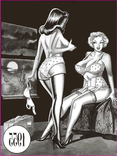 Vintage erotic drawings lezzies - ZB Porn