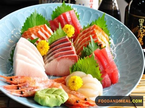 makesashimi sliced raw fish recipe foodandmealcom
