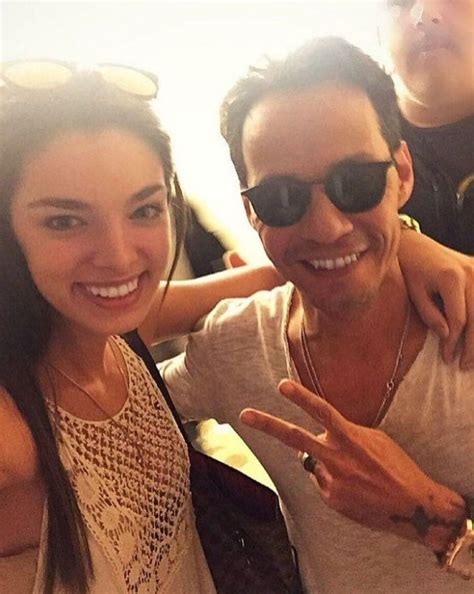 La primera foto de Nadia Ferreira y Marc Anthony juntos, antes de ser