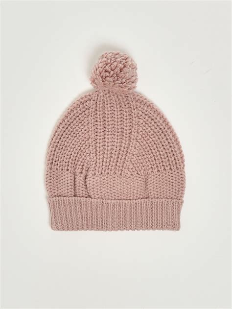 Gorro para recién nacido Erna de mezcla de lana erna Desnudas