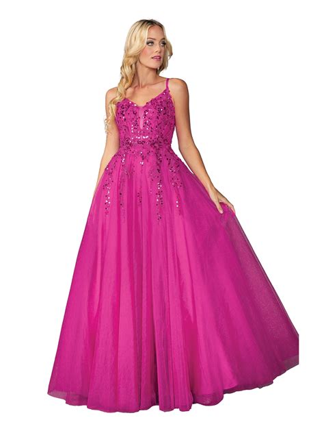 Dancing Queen 4437 Long Formal Dress - PromGirl