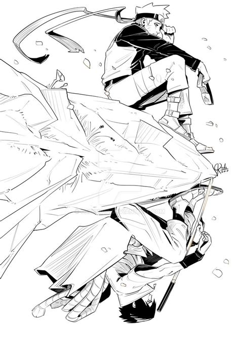 Naruto ink by ordo1010 on DeviantArt