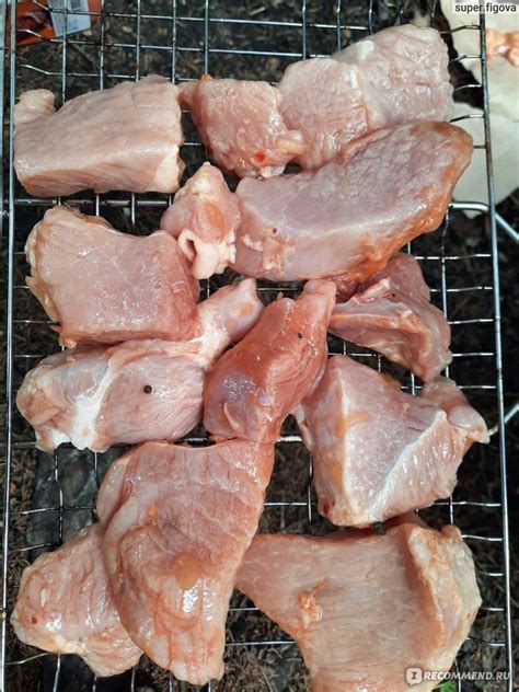 Полуфабрикаты Слово мясника Шашлык свиной Классический охлажденный ...
