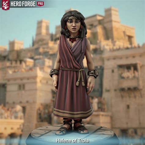 The Trojan War Part 1: The city of Ilion : r/HeroForgeMinis
