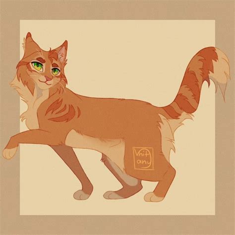 Огнезвезд © vhitany #KV_ZZ_ART | Коты-Воители. Знамение Звёзд | ВКонтакте