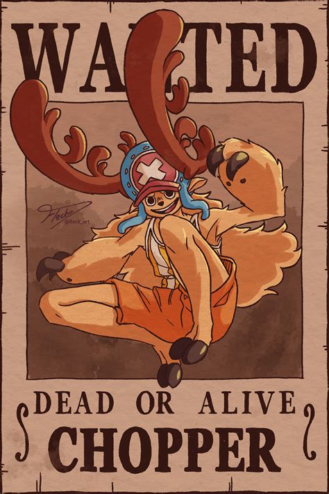 One Piece Chopper Wanted